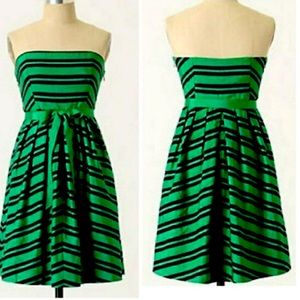 Anthropologie Moulinette Soeurs Strapless dress size 4